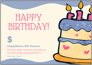Birthday Voucher Template