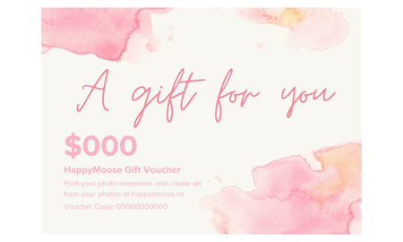 Customise your gift voucher
