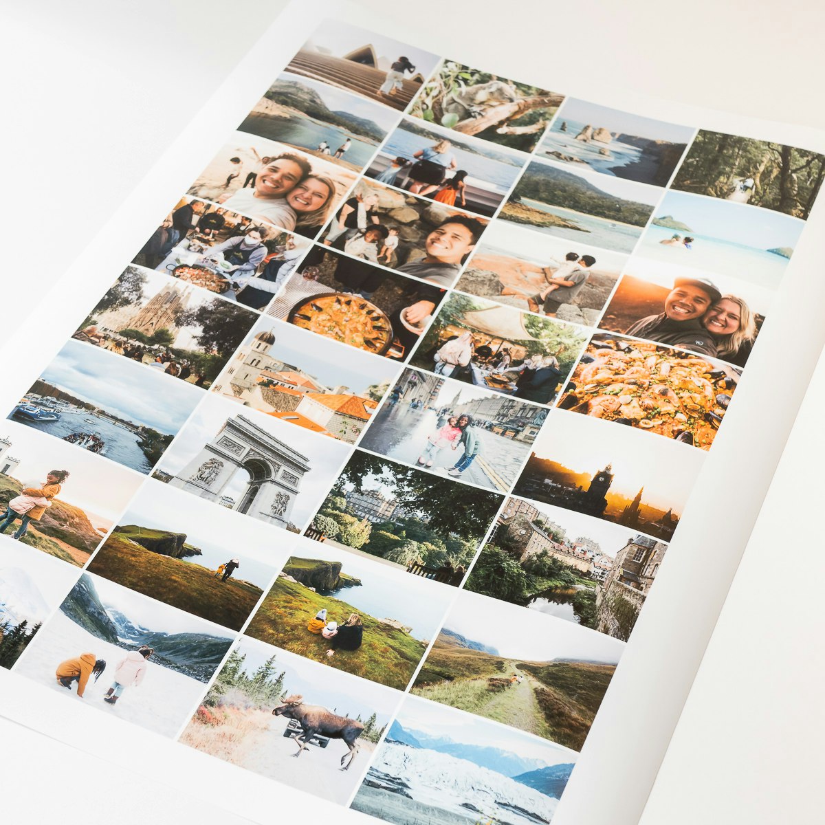 Choose the finish you prefer with our selection of 5 photo paper options. - Collage posters - HappyMoose