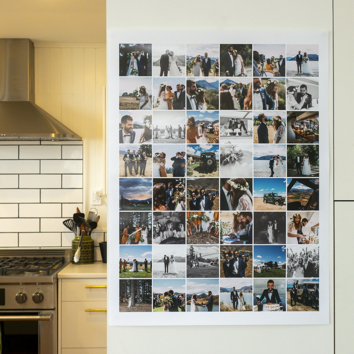 Photo Collage Poster Template