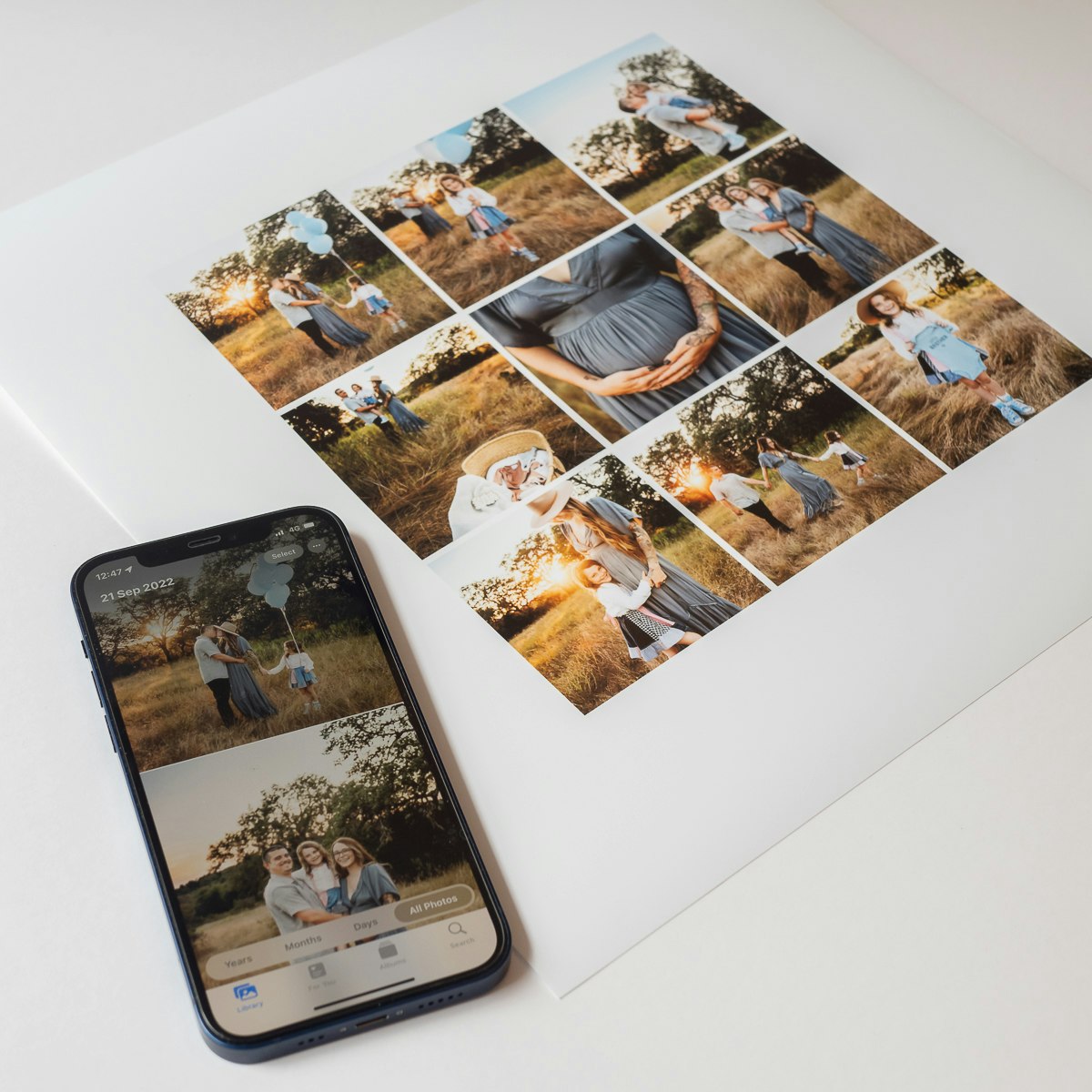 Easy-to-upload projects straight from your phone. - Collage prints - HappyMoose