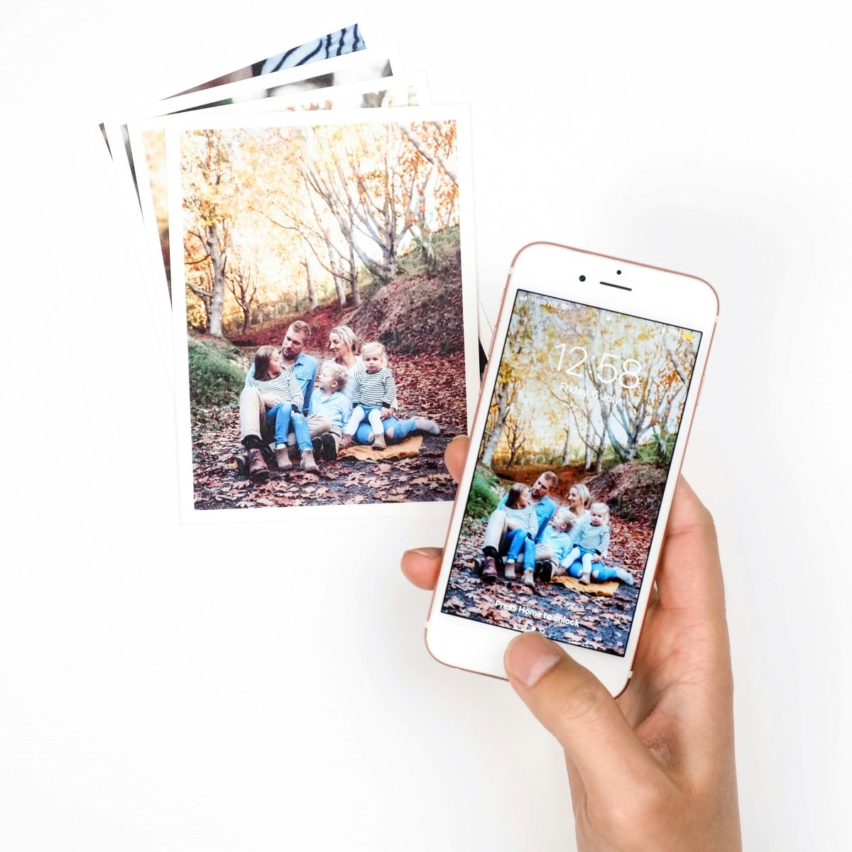 Easy to go from mobile photo to photo print. - Photo cards - HappyMoose