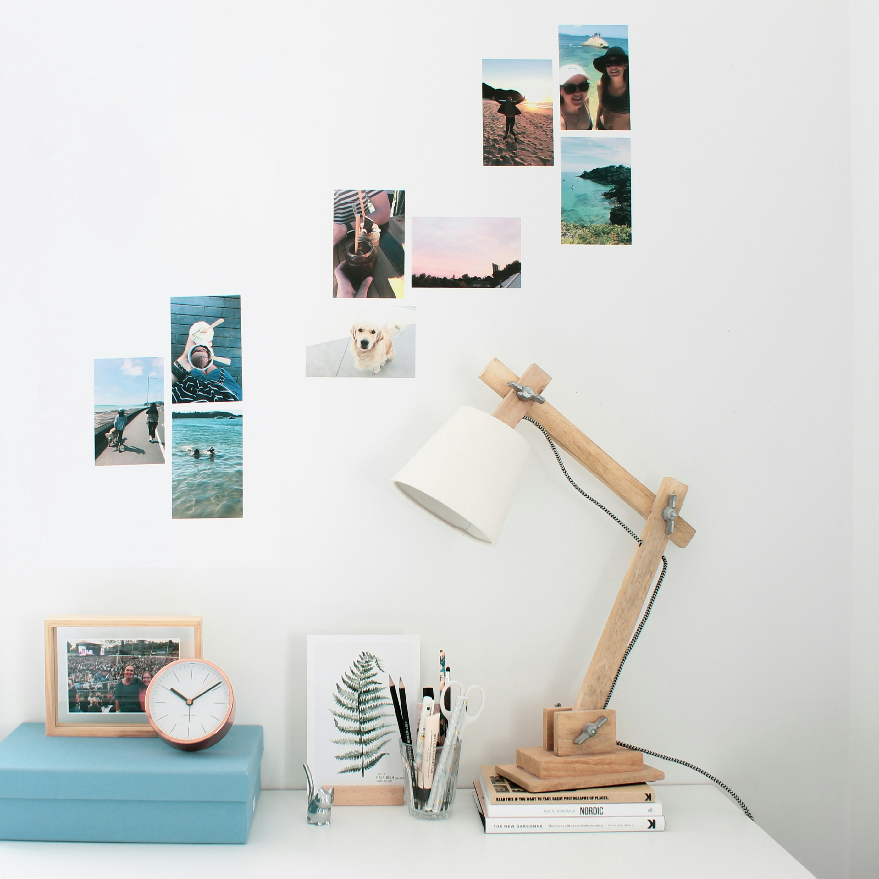 Removable photo wall decals make decorating a breeze. - Photo wall decals - HappyMoose