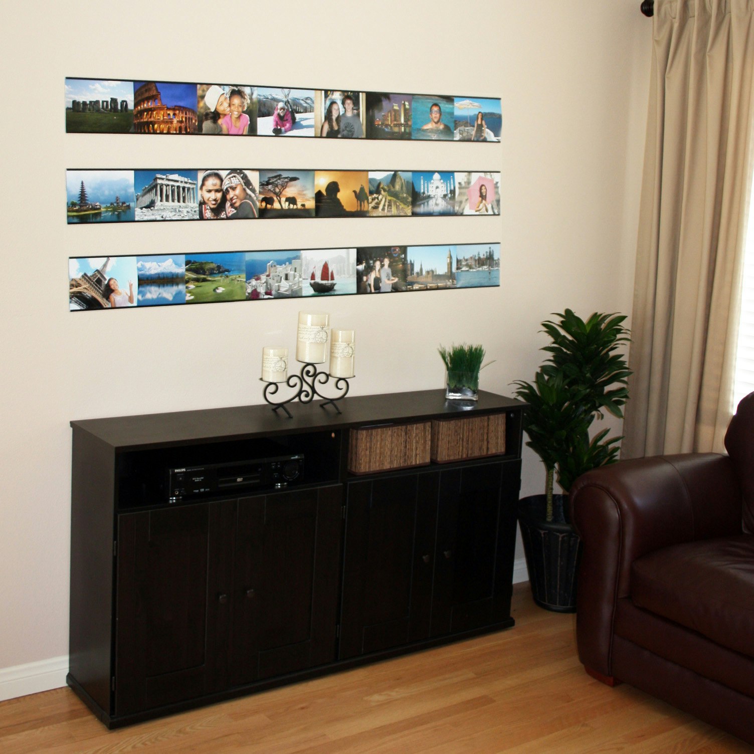 Lightweight and easy to mount with the provided adhesive mounts. - PhotoTrax - HappyMoose