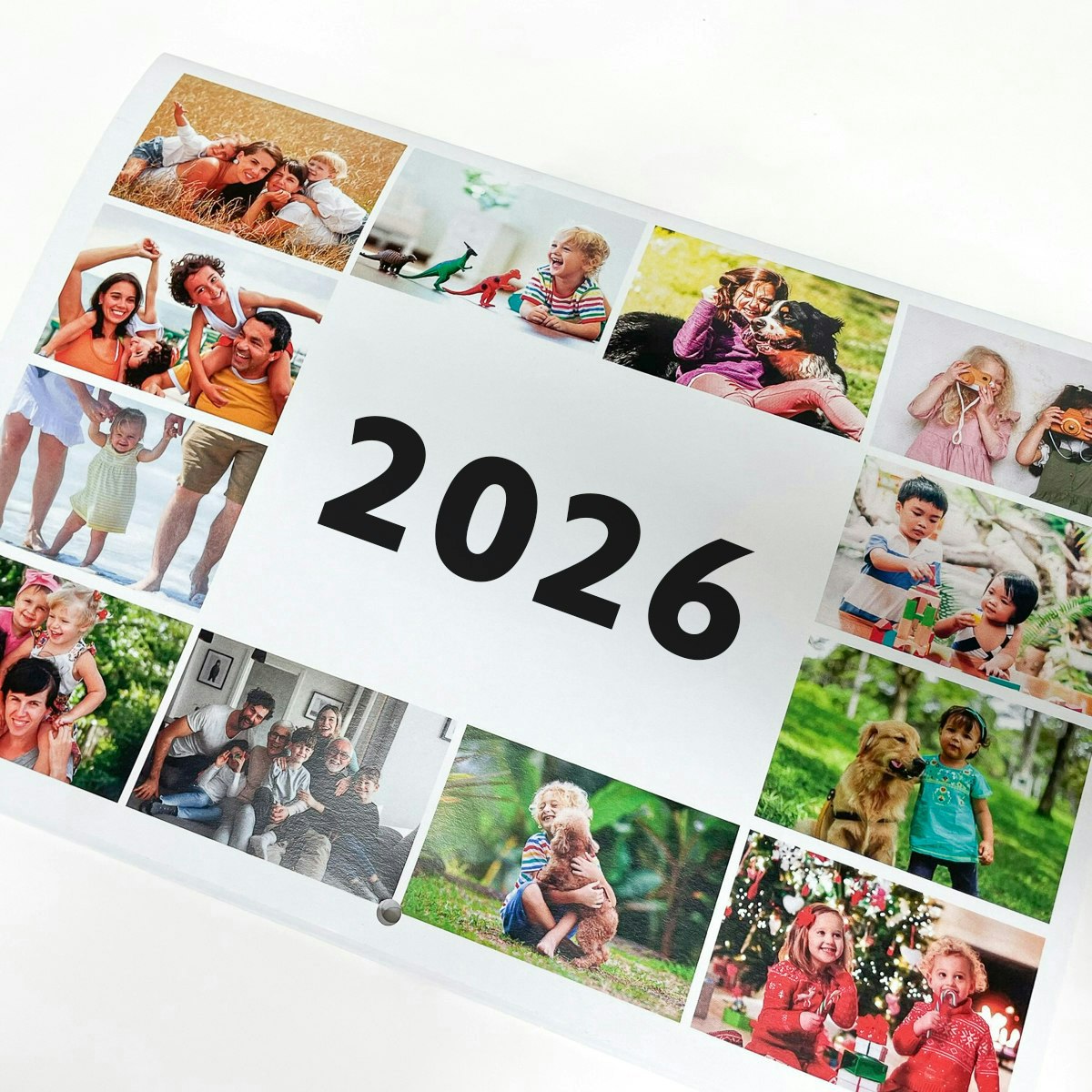 Your photos are automatically laid out on your calendar cover. - Wall calendars 2026 - HappyMoose